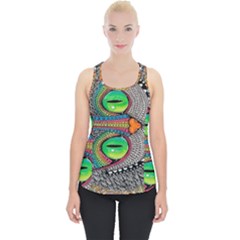 Alice In Wonderland Cat Piece Up Tank Top by artworkshop