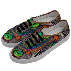 Alice In Wonderland Cat Men s Classic Low Top Sneakers by artworkshop