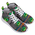 Alice In Wonderland Cat Women s Lightweight High Top Sneakers View3