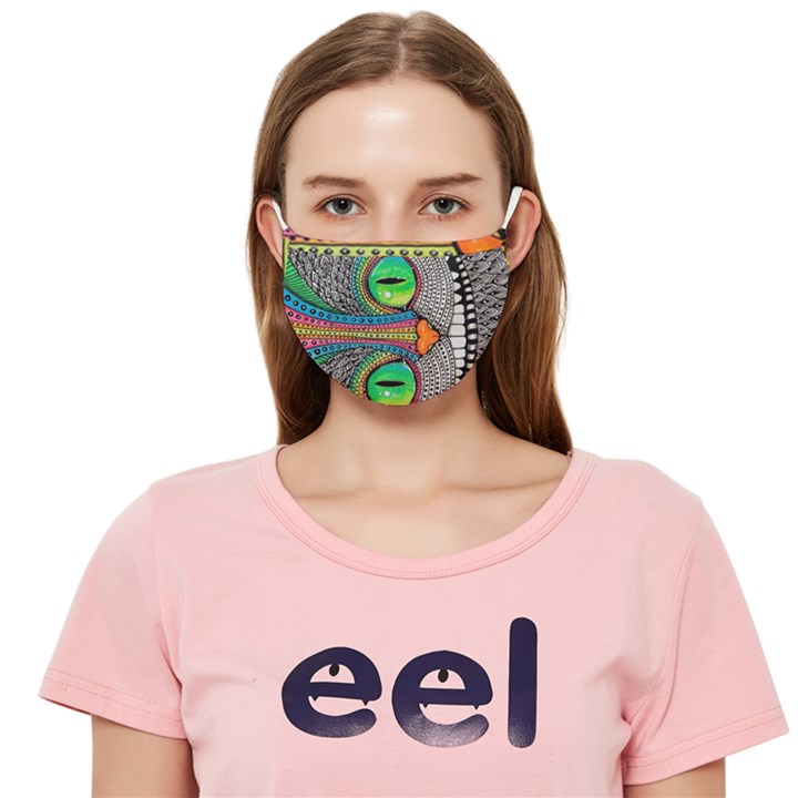 Alice In Wonderland Cat Cloth Face Mask (Adult)