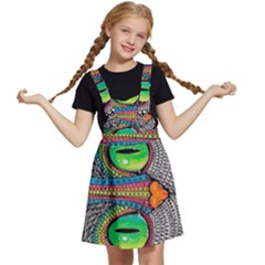 Alice In Wonderland Cat Kids  Apron Dress