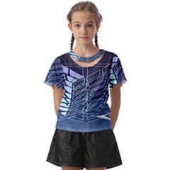 Attack On Titan Scouting Legion Kids  Front Cut Tee