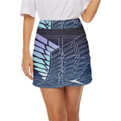 Attack On Titan Scouting Legion Mini Front Wrap Skirt