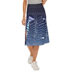 Attack On Titan Scouting Legion Midi Panel Skirt