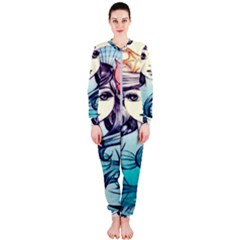 Beautifull Ariel Little Mermaid  Painting Onepiece Jumpsuit (ladies) by artworkshop