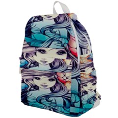 Beautifull Ariel Little Mermaid  Painting Top Flap Backpack by artworkshop