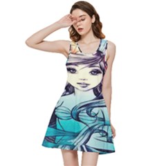 Beautifull Ariel Little Mermaid  Painting Inside Out Racerback Dress by artworkshop