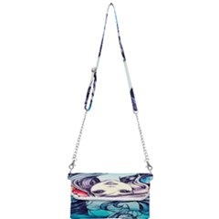 Beautifull Ariel Little Mermaid  Painting Mini Crossbody Handbag by artworkshop