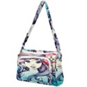 Beautifull Ariel Little Mermaid  Painting Front Pocket Crossbody Bag View1