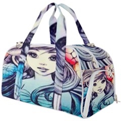 Beautifull Ariel Little Mermaid  Painting Burner Gym Duffel Bag by artworkshop