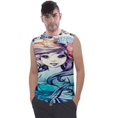 Beautifull Ariel Little Mermaid  Painting Men s Regular Tank Top by artworkshop