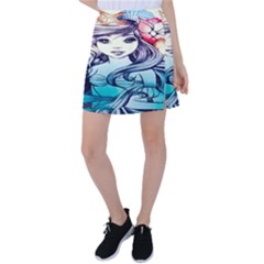 Beautifull Ariel Little Mermaid  Painting Tennis Skirt by artworkshop