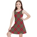 Royal Stewart Tartan Kids  Lightweight Sleeveless Dress View1