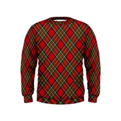 Royal Stewart Tartan Kids  Sweatshirt by sifis