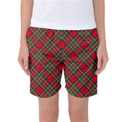 Royal Stewart Tartan Women s Basketball Shorts by sifis