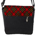 Royal Stewart Tartan Flap Closure Messenger Bag (S) View1