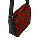 Royal Stewart Tartan Flap Closure Messenger Bag (S) View2