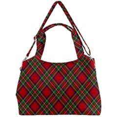 Royal Stewart Tartan Double Compartment Shoulder Bag by sifis