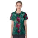 Rare Excotic Forest Of Wild Orchids Vines Blooming In The Calm Women s Cotton Tee View1