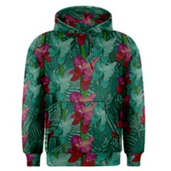 Rare Excotic Forest Of Wild Orchids Vines Blooming In The Calm Men s Core Hoodie by pepitasart