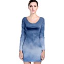 Sky Wishes 10000 Long Sleeve Velvet Bodycon Dress View1