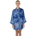 Sky Wishes 10000 Long Sleeve Satin Kimono View1