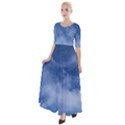 Sky Wishes 10000 Half Sleeves Maxi Dress View1