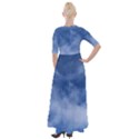 Sky Wishes 10000 Half Sleeves Maxi Dress View2