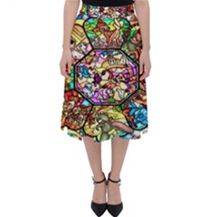 Character Disney Stained Classic Midi Skirt by artworkshop