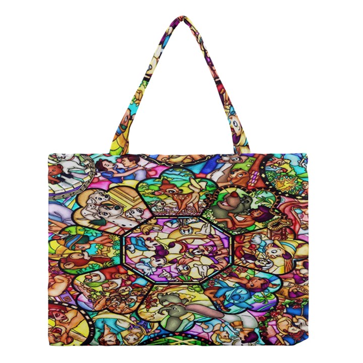 Character Disney Stained Medium Tote Bag