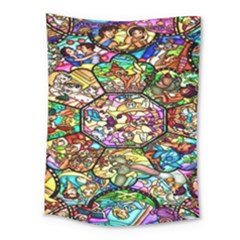 Character Disney Stained Medium Tapestry by artworkshop