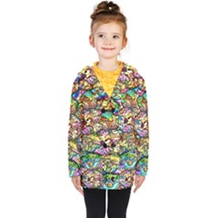 Character Disney Stained Kids  Double Breasted Button Coat by artworkshop