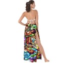 Character Disney Stained Maxi Chiffon Tie-Up Sarong View2