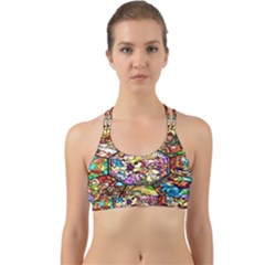 Character Disney Stained Back Web Sports Bra by artworkshop