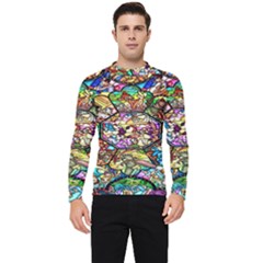 Character Disney Stained Men s Long Sleeve Rash Guard by artworkshop