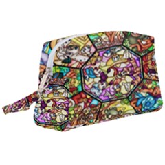 Character Disney Stained Wristlet Pouch Bag (large) by artworkshop