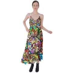 Character Disney Stained Tie Back Maxi Dress by artworkshop