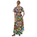 Character Disney Stained Front Wrap High Low Dress View2