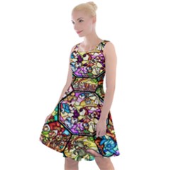 Character Disney Stained Knee Length Skater Dress by artworkshop