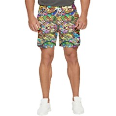 Character Disney Stained Men s Runner Shorts