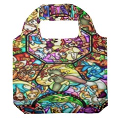 Character Disney Stained Premium Foldable Grocery Recycle Bag