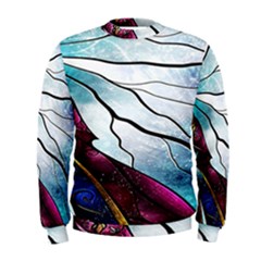 Anna Disney Frozen Stained Glass Men s Sweatshirt by artworkshop