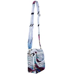 Anna Disney Frozen Stained Glass Shoulder Strap Belt Bag by artworkshop