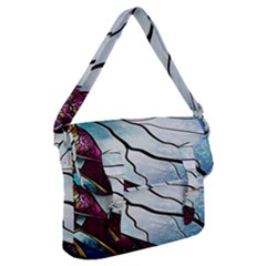 Anna Disney Frozen Stained Glass Buckle Messenger Bag by artworkshop