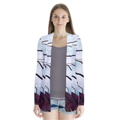 Anna Disney Frozen Stained Glass Drape Collar Cardigan by artworkshop