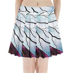 Anna Disney Frozen Stained Glass Pleated Mini Skirt by artworkshop