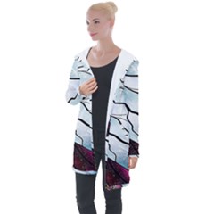 Anna Disney Frozen Stained Glass Longline Hooded Cardigan by artworkshop