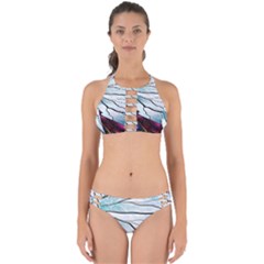 Anna Disney Frozen Stained Glass Perfectly Cut Out Bikini Set by artworkshop