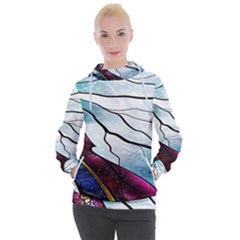 Anna Disney Frozen Stained Glass Women s Hooded Pullover by artworkshop