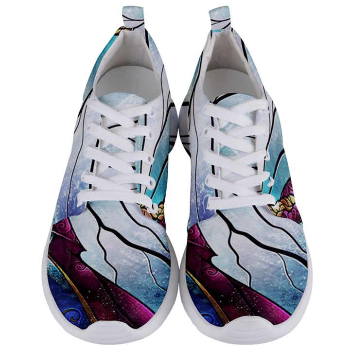 Anna Disney Frozen Stained Glass Men s Lightweight Sports Shoes